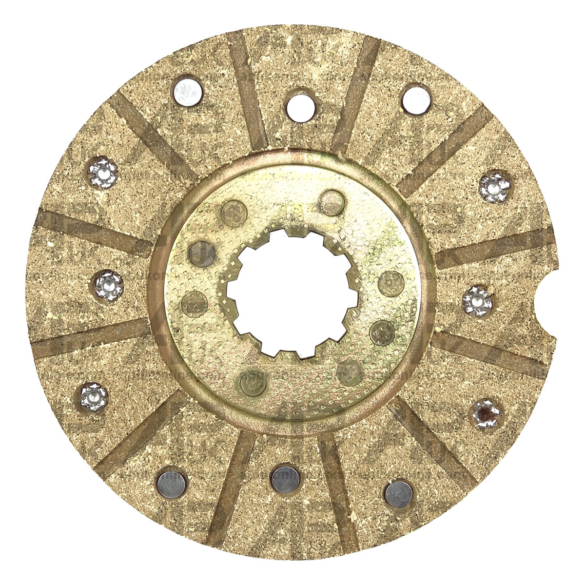 Riveted Brake Friction Disc 10Z for Case International IH B434 434 354 Tractor
