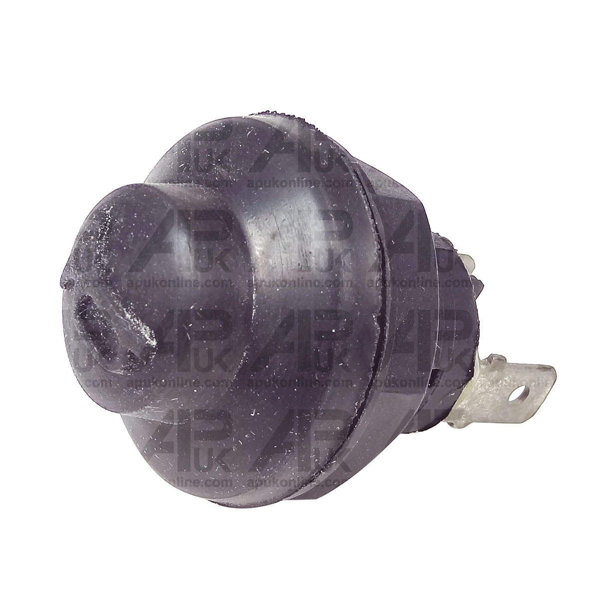Universal HORN Push Button Switch Waterproof Rubber Black Tractor Digger Dumper