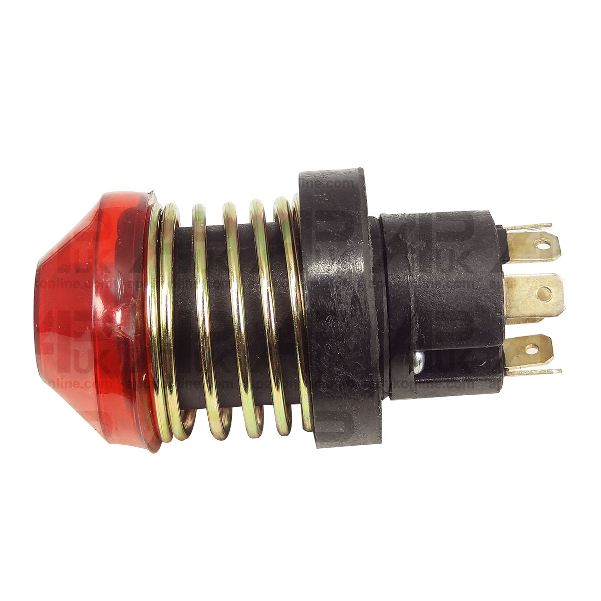 Hazard Warning Light Switch Spring Mount Push Button for Massey Ferguson Tractor