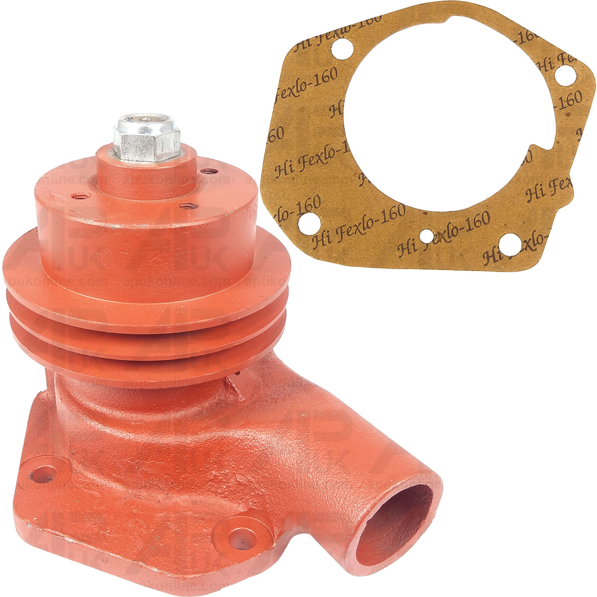 Water Pump Assembly + Pulley Gasket for Ursus 208 209 Zetor 8111 8145 Tractor