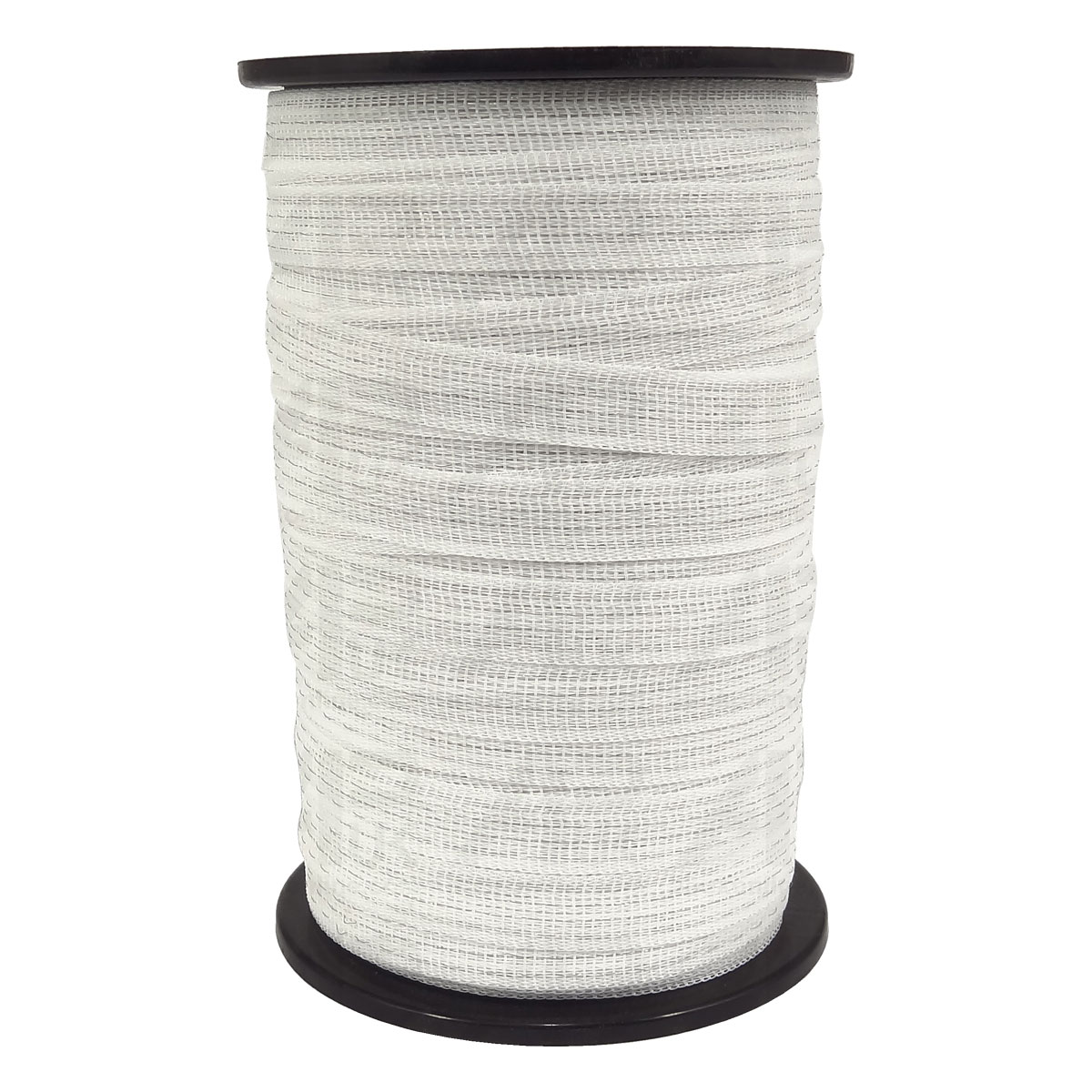Electric Fence Ribbon Tape 200m x 20mm White Poly Fencing Horse Pony Paddock
