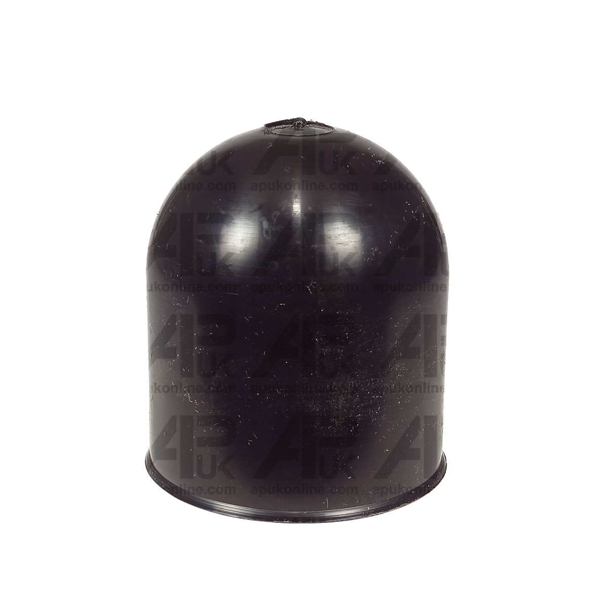 Universal 50mm Black Plastic Tow Bar Ball Cover Towing Hitch Cap Tractor Trailer