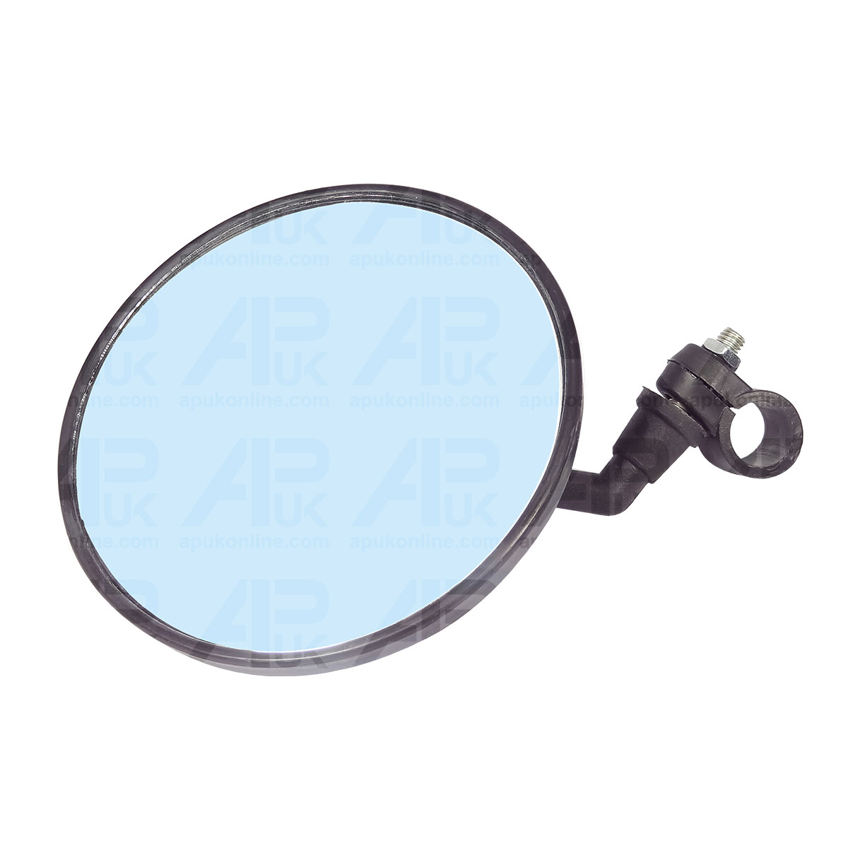 Universal Tractor Trailer Lorry Digger Round Mirror Head + Glass 135mm