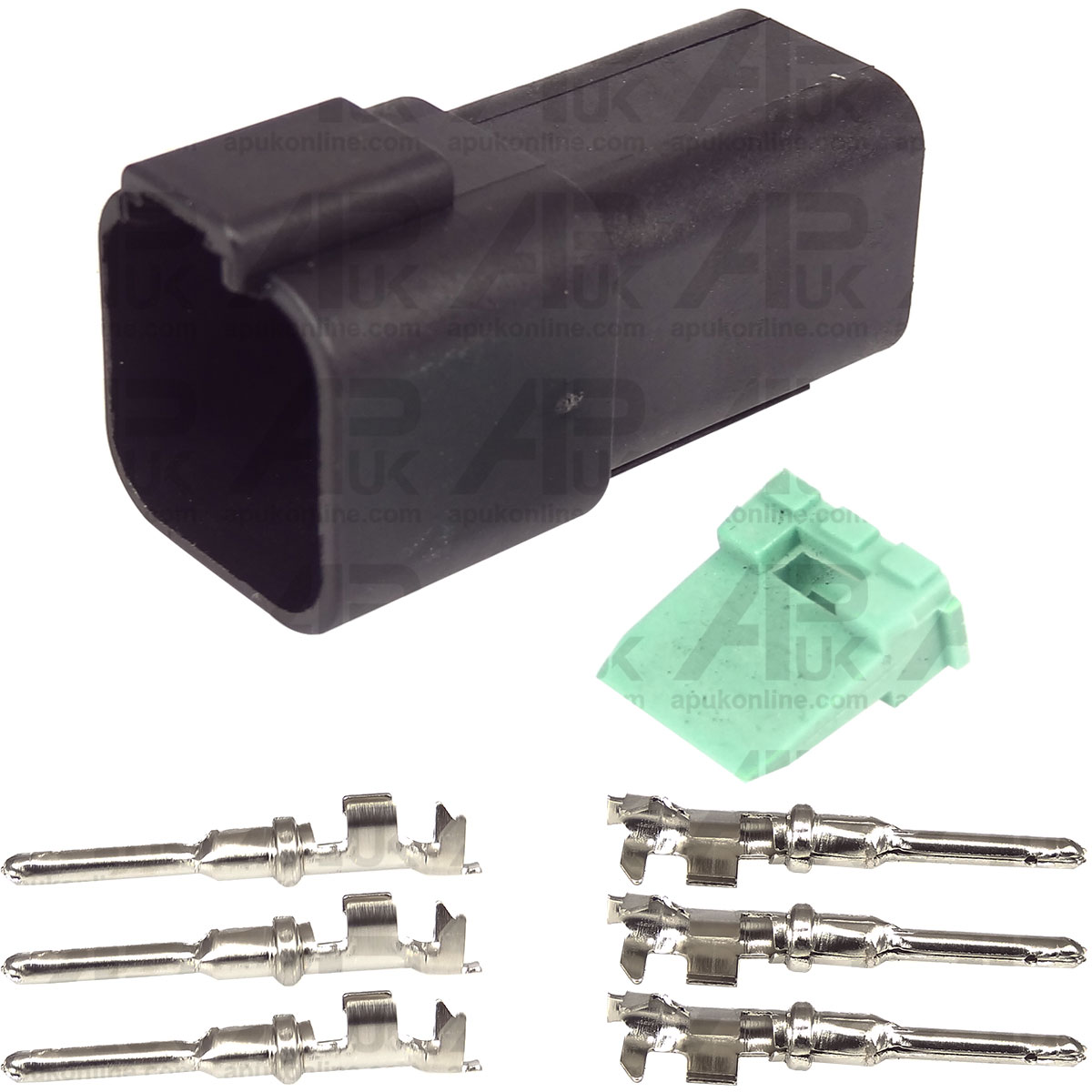 DT04-6P Automotive DT Wire Connector Female Plug 6 Pin Way Terminal 1060-14-0122