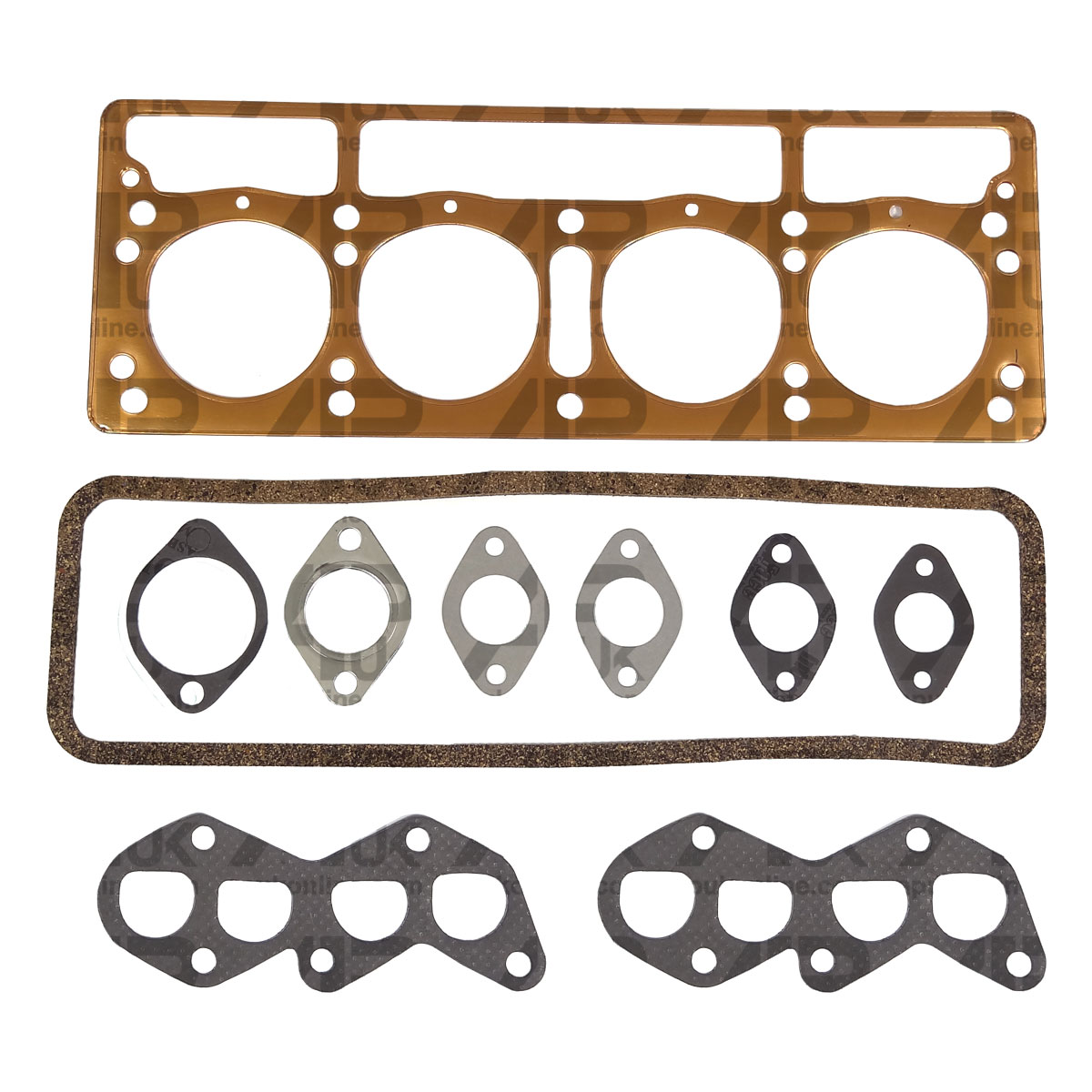 87mm Copper Top Head Gasket Set for Massey Ferguson 35 135 Petrol TE20 Tractor