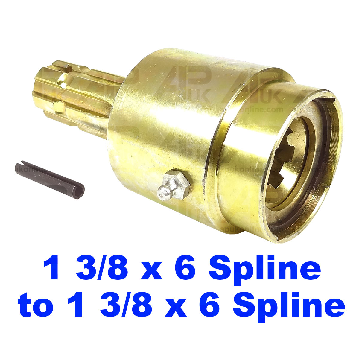 PTO Shaft Over Run Clutch Coupler Overrun 1 3/8&quot; for Massey Ferguson T20 Tractor