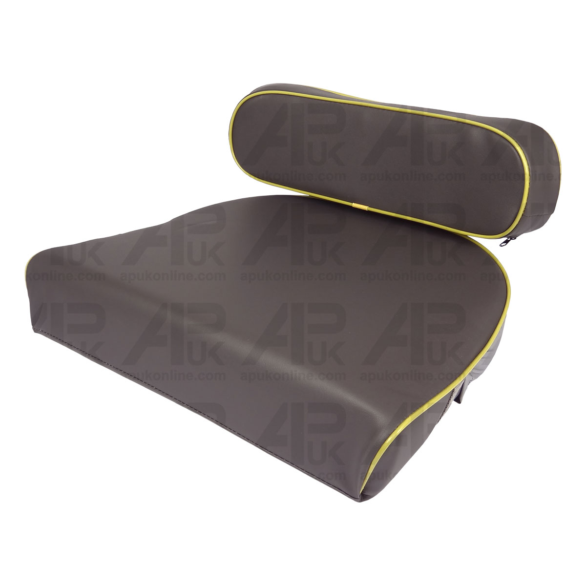 Grey Yellow Seat Cushion for Massey Ferguson 2203 3165 Industrial Tractor