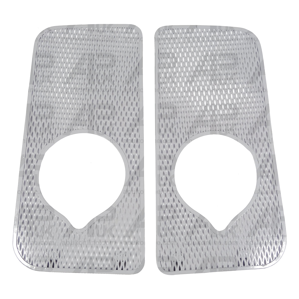 Front Grill Grille Set with Lamp Holes for Fordson Power Super Major Tractor