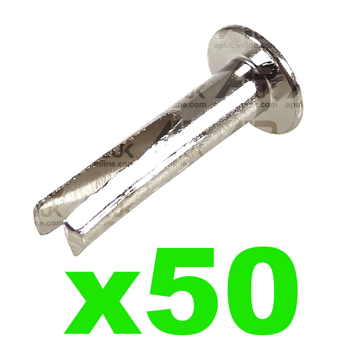 50x Bonnet Rubber Seal Rivets for Ferguson FF30 TE20 TEA20 TED20 TEF20 Tractor