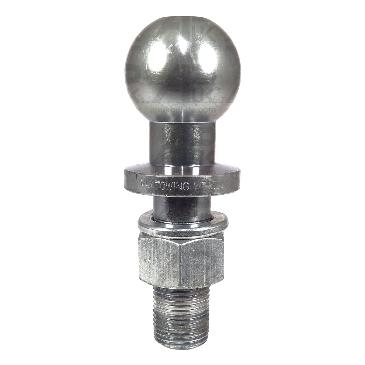 5cm Ball Trailer Garden Tractor Tow Drawbar Hitch Pin 25mm Max Load 2000kg Short