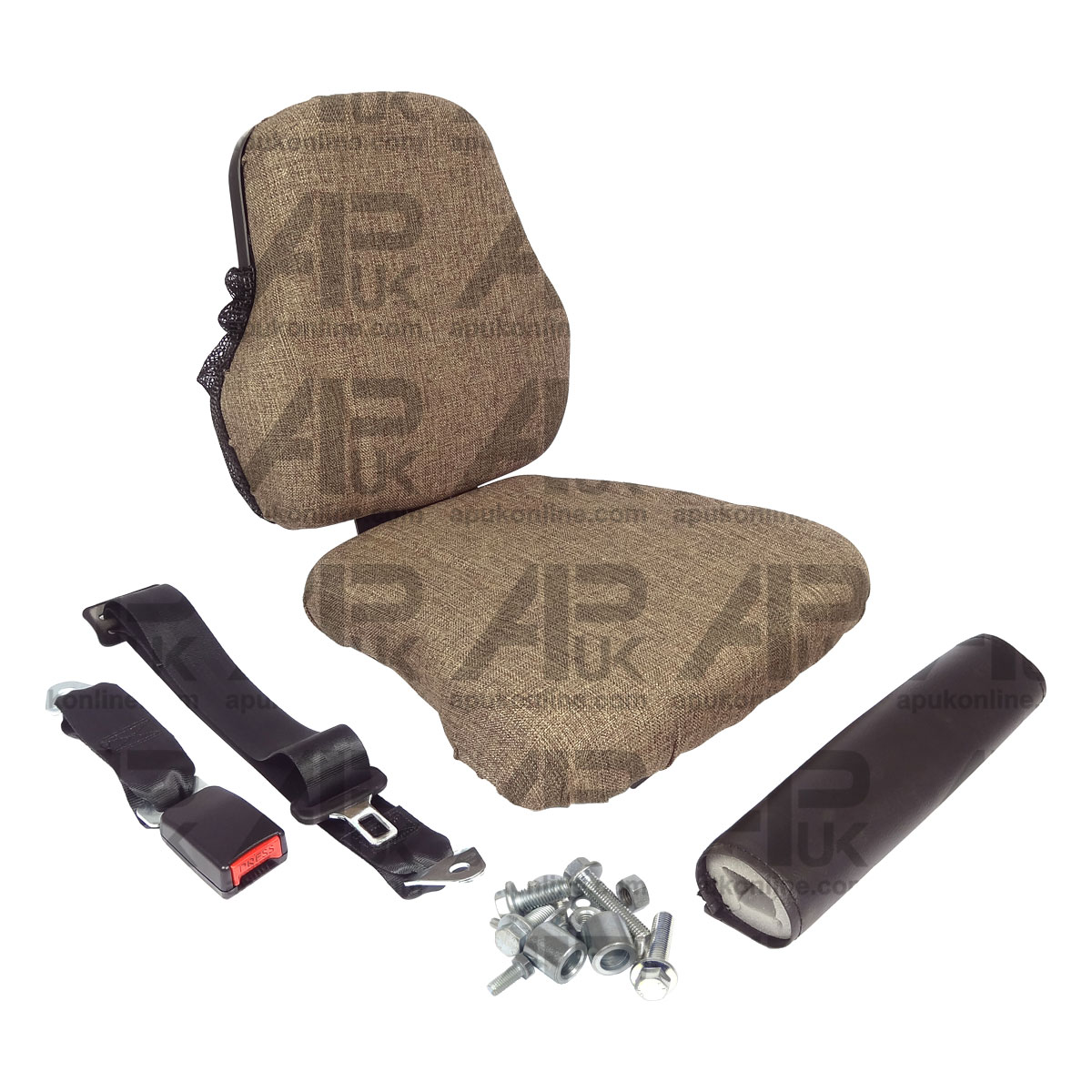 Passenger Buddy Seat Kit Inc Bolts Seat belt mesh etc for John Deere Tractor