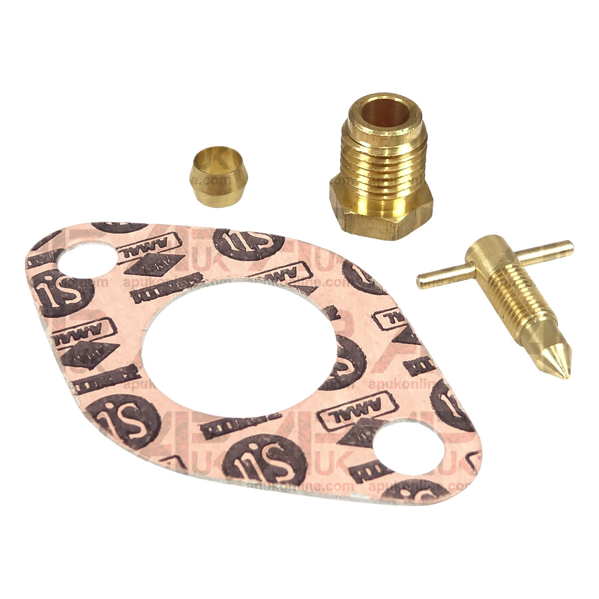 Ferguson TEA20 TED20 TE Tractor Zenith 24T Carburettor Adaptor &amp; Bleed Screw Kit