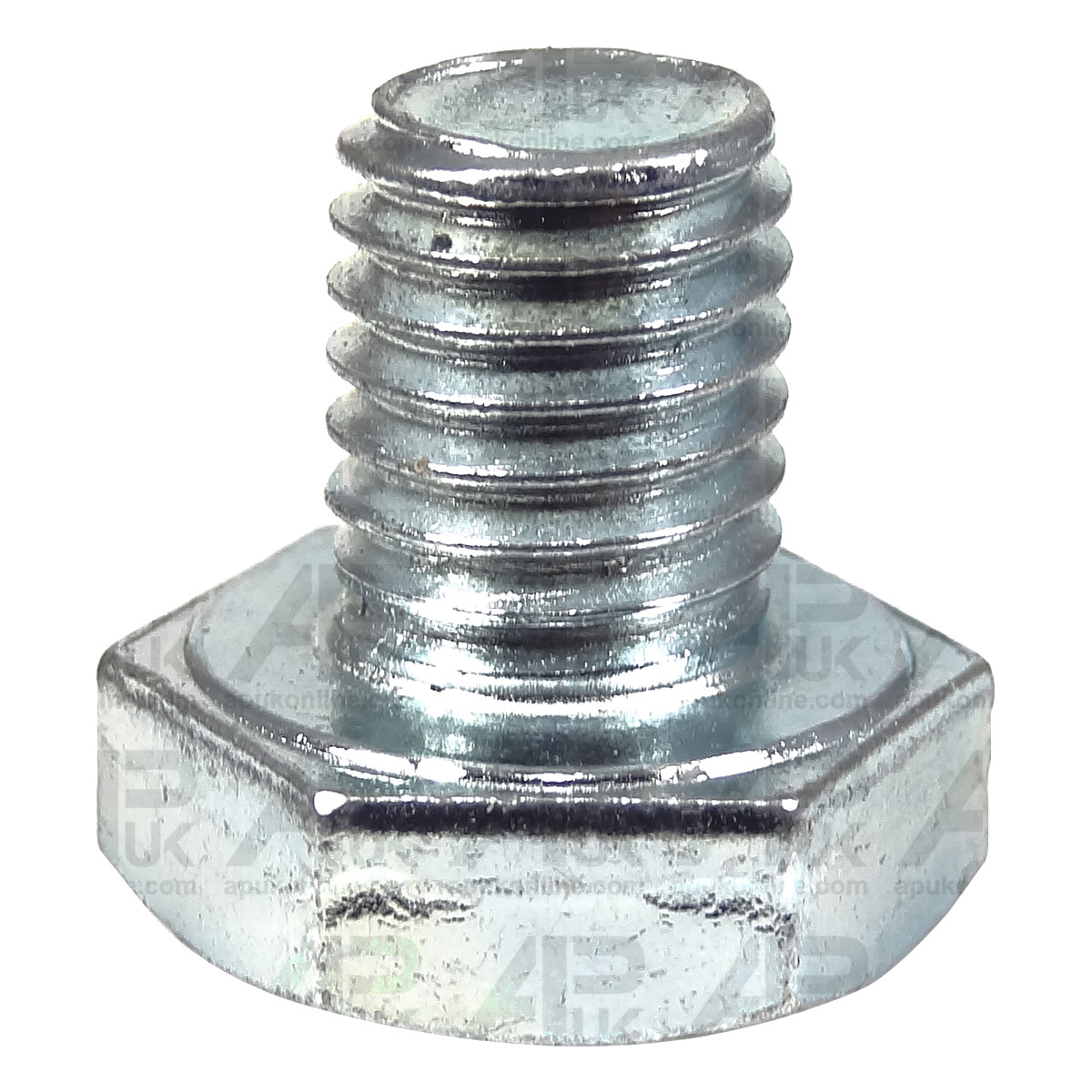 Setscrew M10 x 12mm Bolt Zinc Plated for JCB Excavator Backhoe Loadall Fastrac