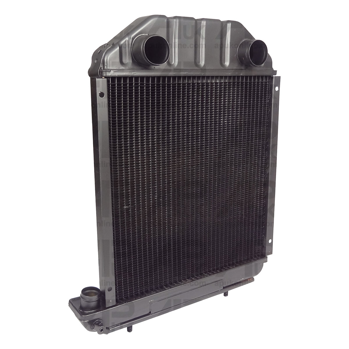 Radiator 4 Row Core Water Cooler Cooling for Fordson Dexta Tractor Drain Tap