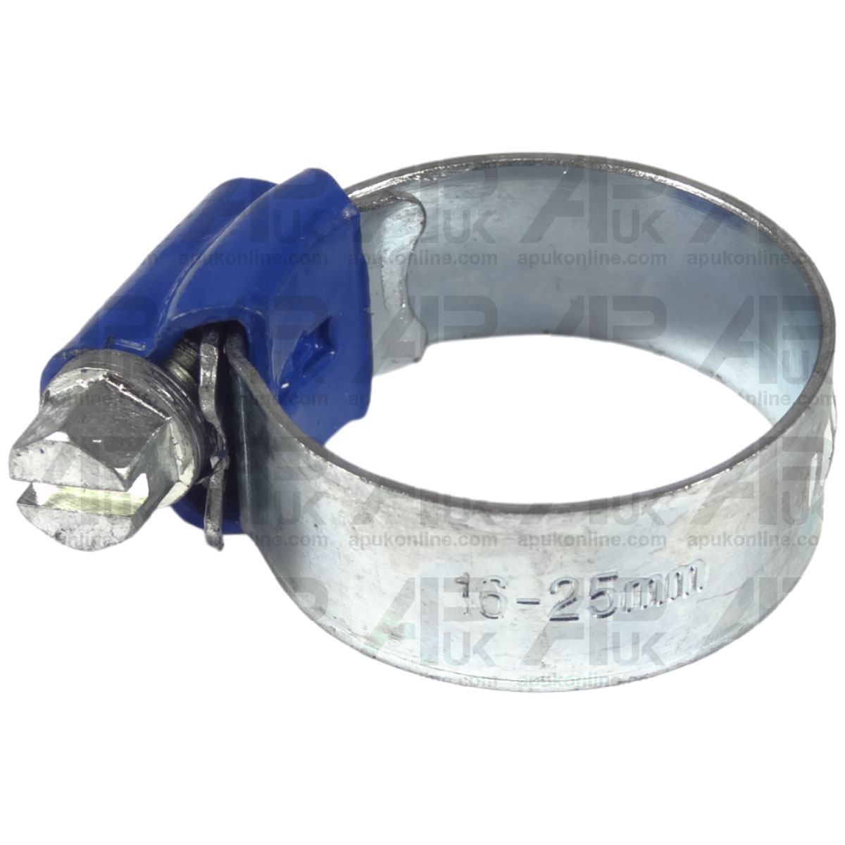 Worm Drive Hose Clip 16-25mm Rubber Pipe Jubilee Clamp Radiator Coolant Tractor