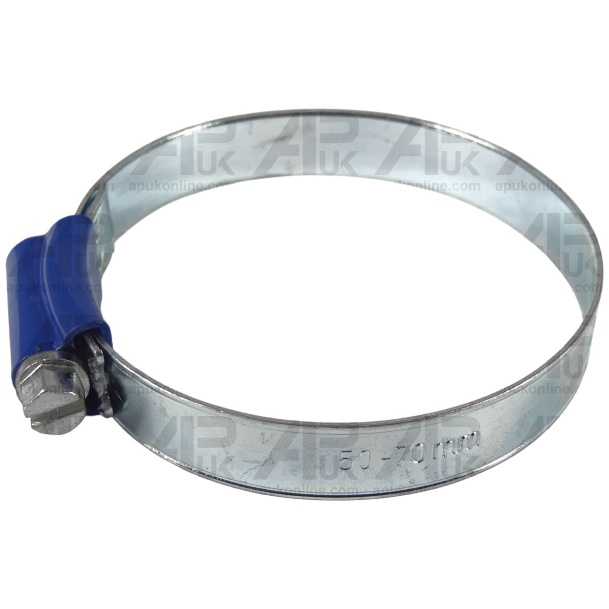 Worm Drive Hose Clip 50-70mm Rubber Pipe Jubilee Clamp Radiator Coolant Tractor