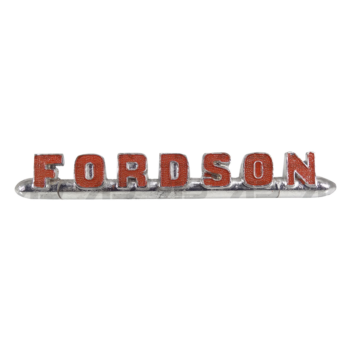 Red Fordson Logo Emblem Badge Pin Mount for Fordson Dexta &amp; Super Dexta Tractor