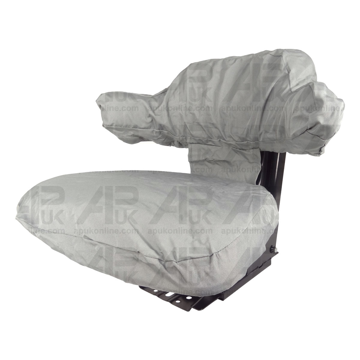 Wraparound Seat Universal Cover Grey for Case IH Ferguson Ford Fordson Tractor