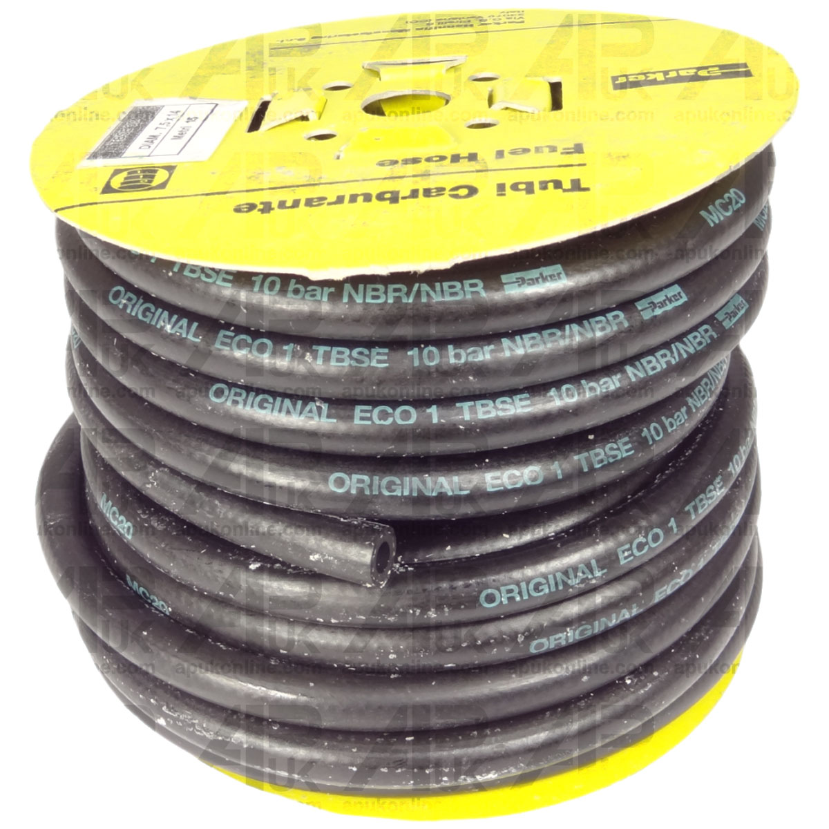 Parker Smooth Fuel Hose 15m Roll 7.5mm ID Fluid Transfer Petrol Diesel Gasoline