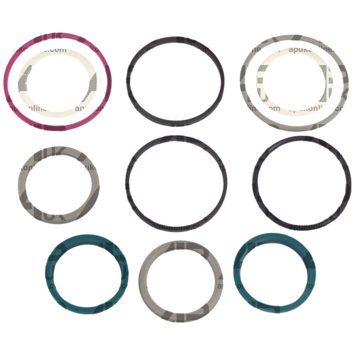 Steering Cylinder Repair Seal Kit for John Deere 6115 6120 6125 6130 Tractor
