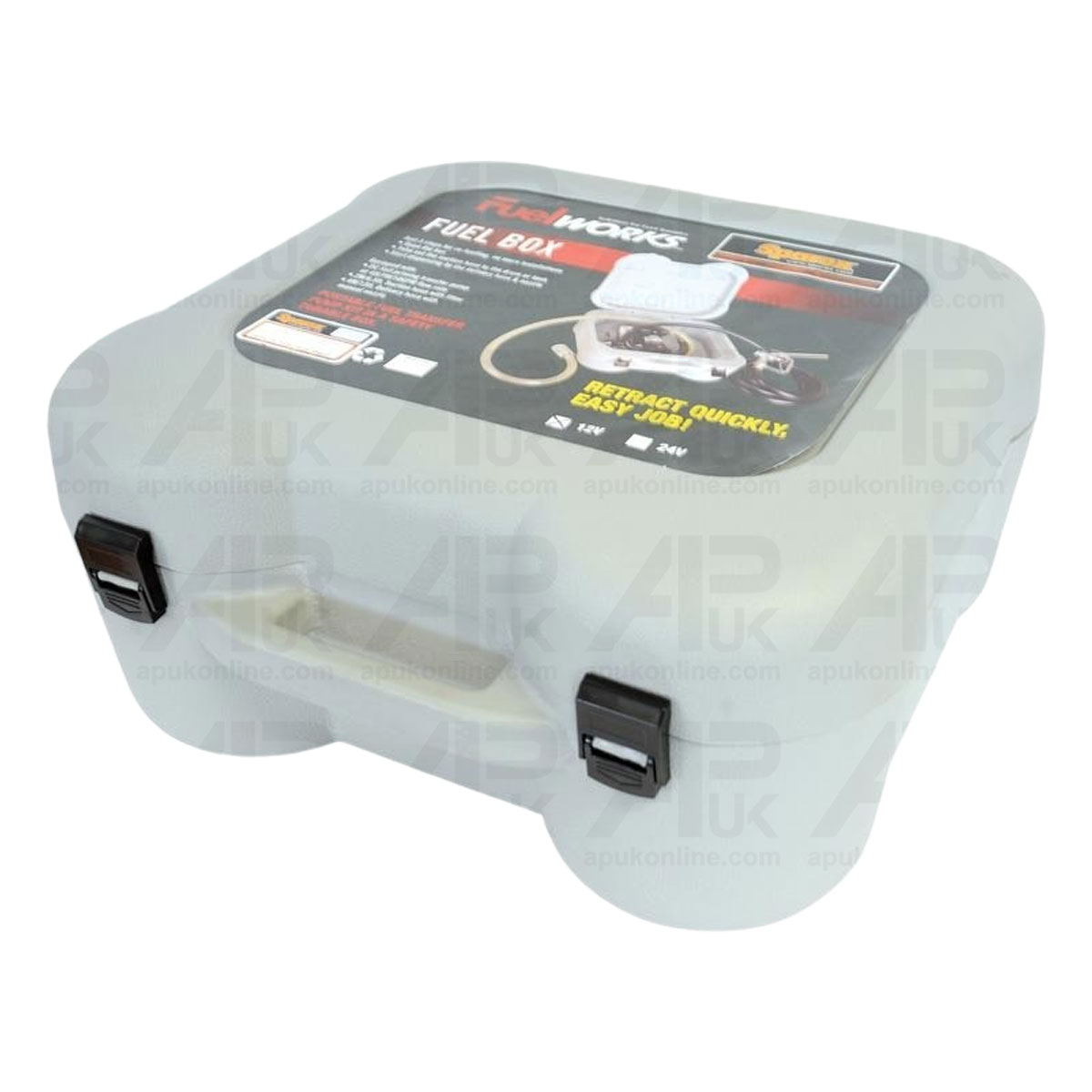 12V Portable Fuel Transfer Kit Pump Self Priming 40L/min for Construction