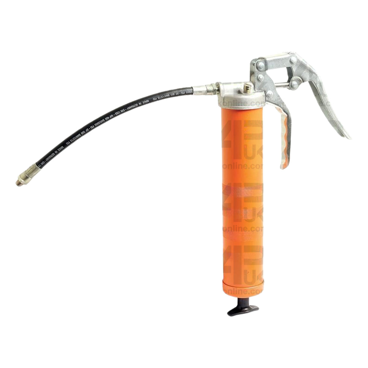 Grease Gun Pistol Grip w/Flexible Hose Screw Type Cartidge Bulk Fill for Tractor