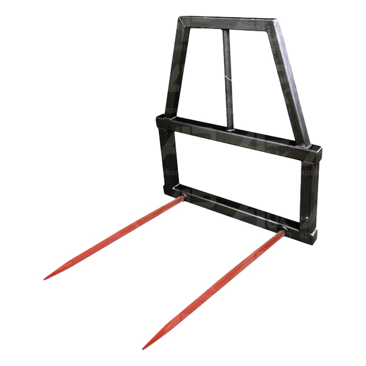 Bale Frame High Back M28x1100mm Tines Front Loader Brackets Telehandler Tractor