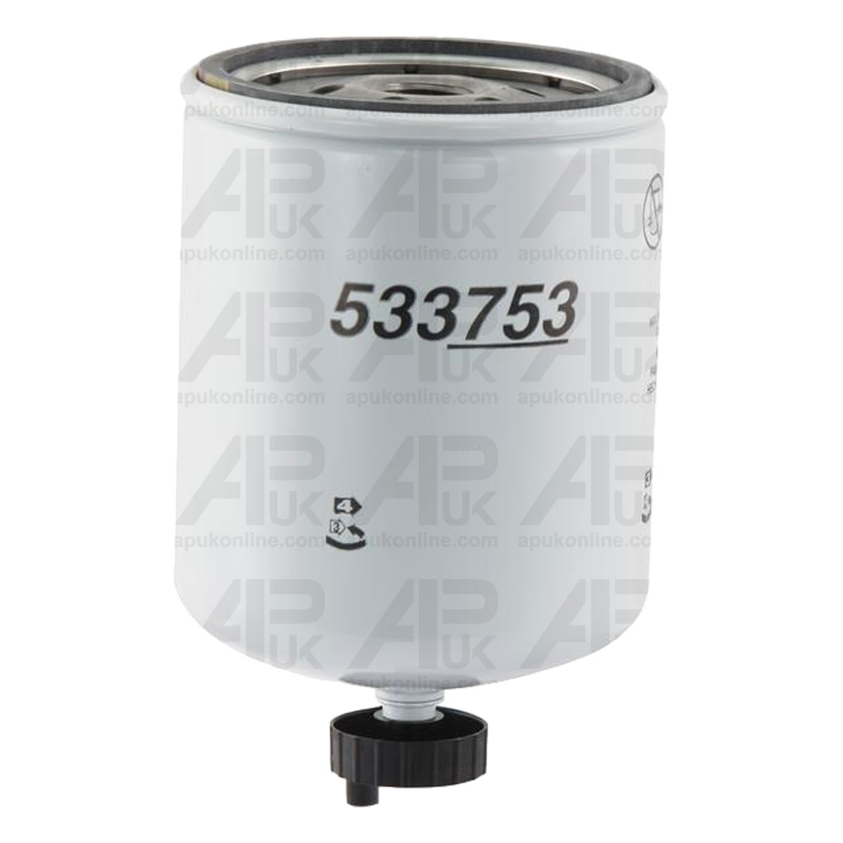 Wix Fuel Separator Spin On for John Deere 9640 9640i 9660 9660i 9680 Combine