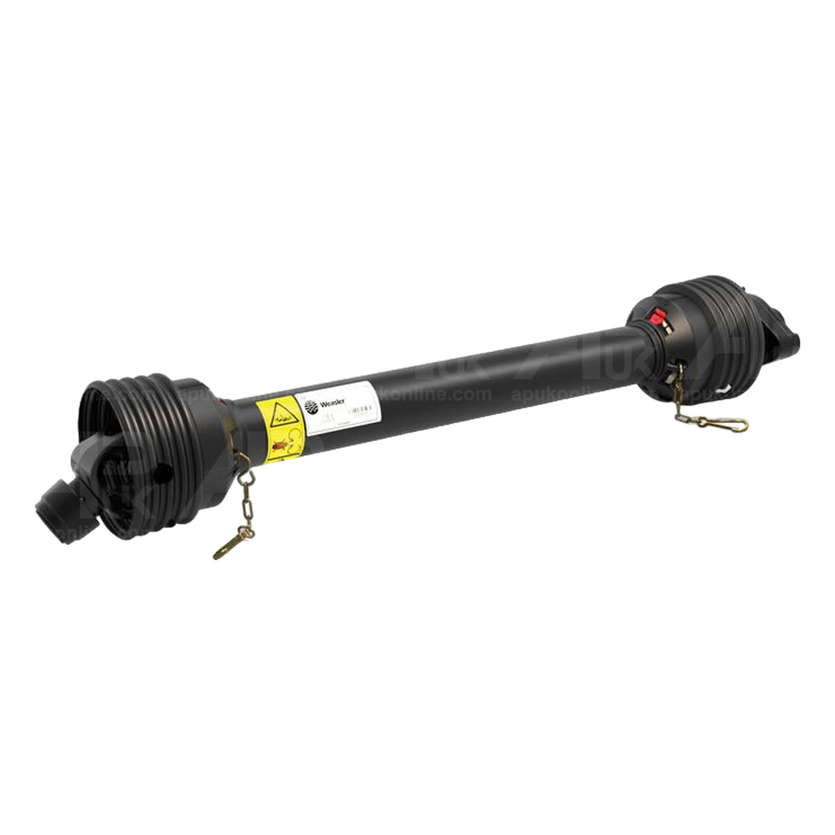 PTO Shaft Assembly Weasler 1010mm QR to Shear Bolt Limiter 52HP Tractor Mower