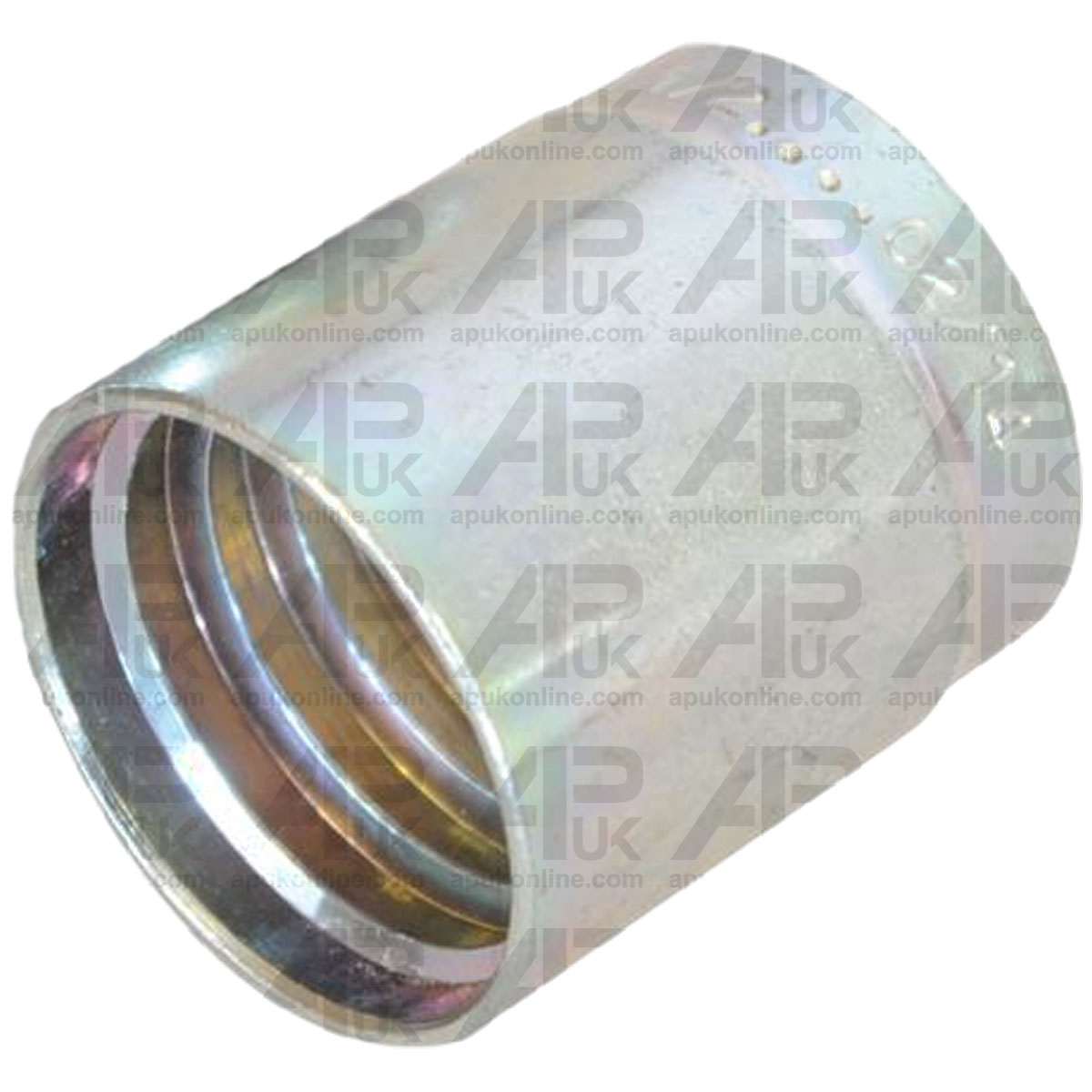 Hydraulic Hose Ferrule 3/8&quot; Disca Trale 2SN/2SC 2 Wire for Telehandler Backhoe