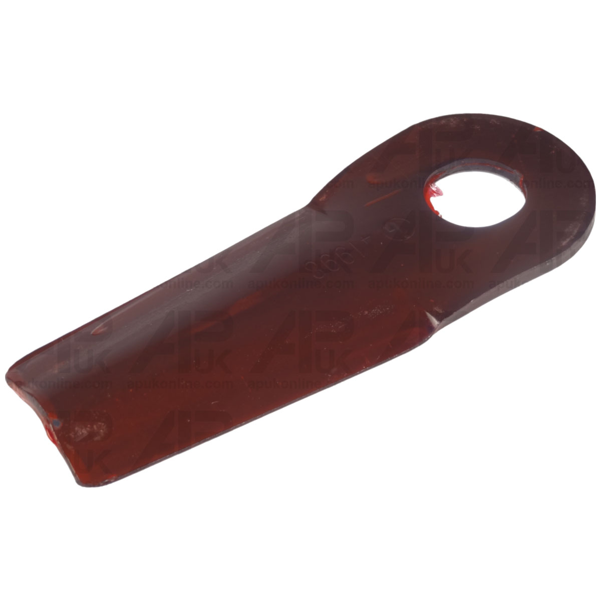 Blade Tapered 132mm x 50mm x 4mm Size 20.5mm x 22.8mm Bore for JF Disc Mower