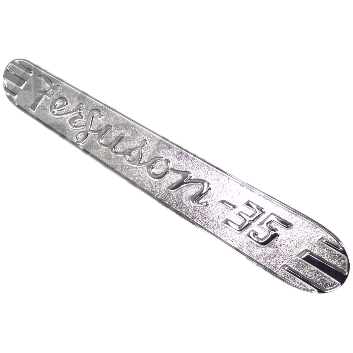 Chrome Badge Emblem Logo Side Bonnet for Massey Ferguson 35 35X FE35 Tractor