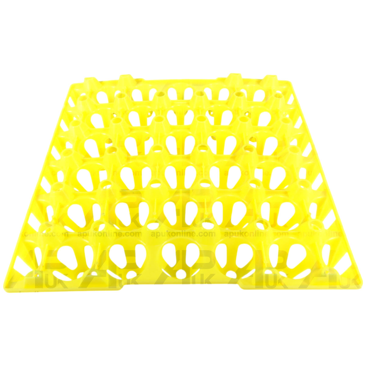 Yellow Egg Storage Tray Holds 30 Flexible Robust to Stack Sort Reuse Transport