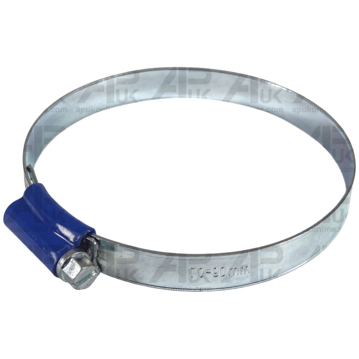 Worm Drive Hose Clip 70-90mm Rubber Pipe Jubilee Clamp Radiator Coolant Tractor