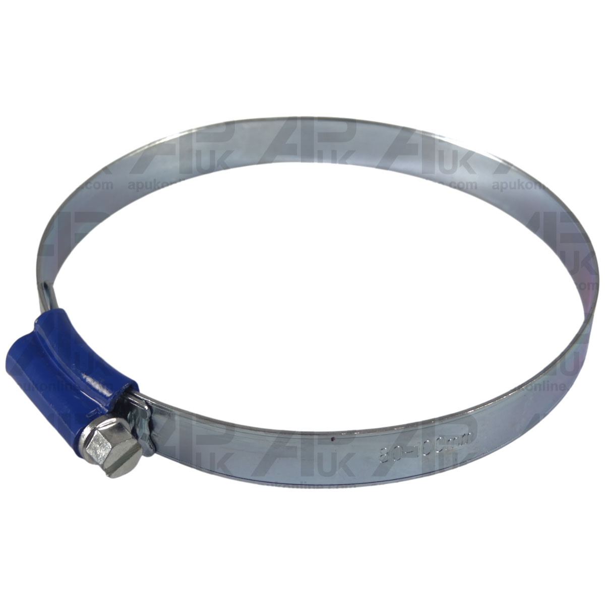 Worm Drive Hose Clip 80-100mm Rubber Pipe Jubilee Clamp Radiator Coolant Tractor