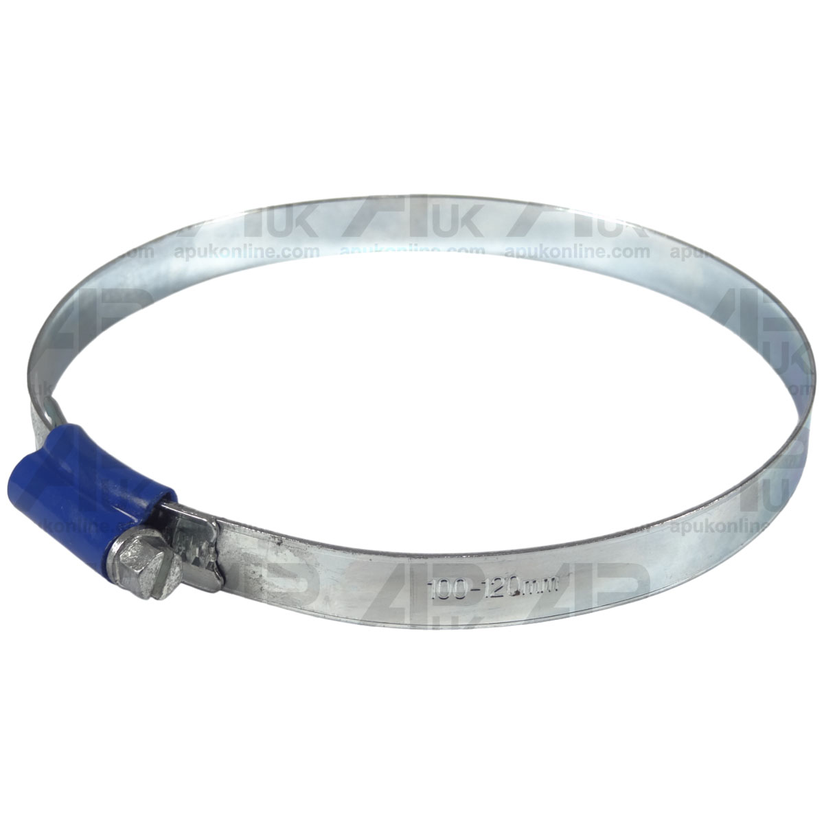 Worm Drive Hose Clip 100-120mm Rubber Jubilee Clamp Radiator Coolant Tractor