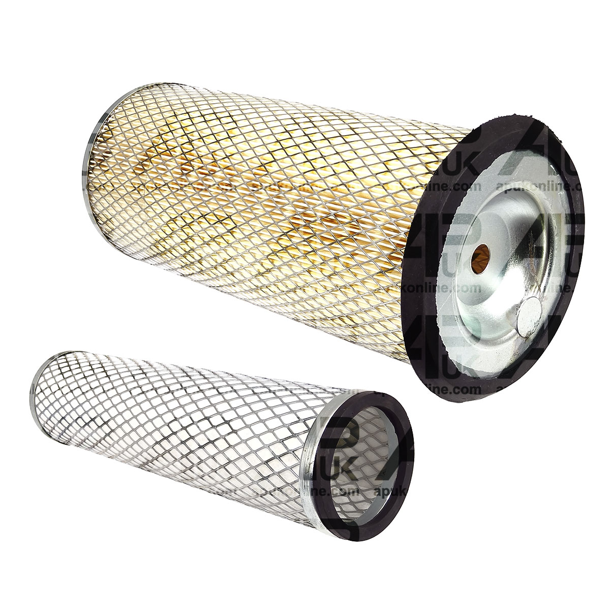 Inner Outer Air Filter Cleaner Kit Dry Type for Massey Ferguson 50E Backhoe