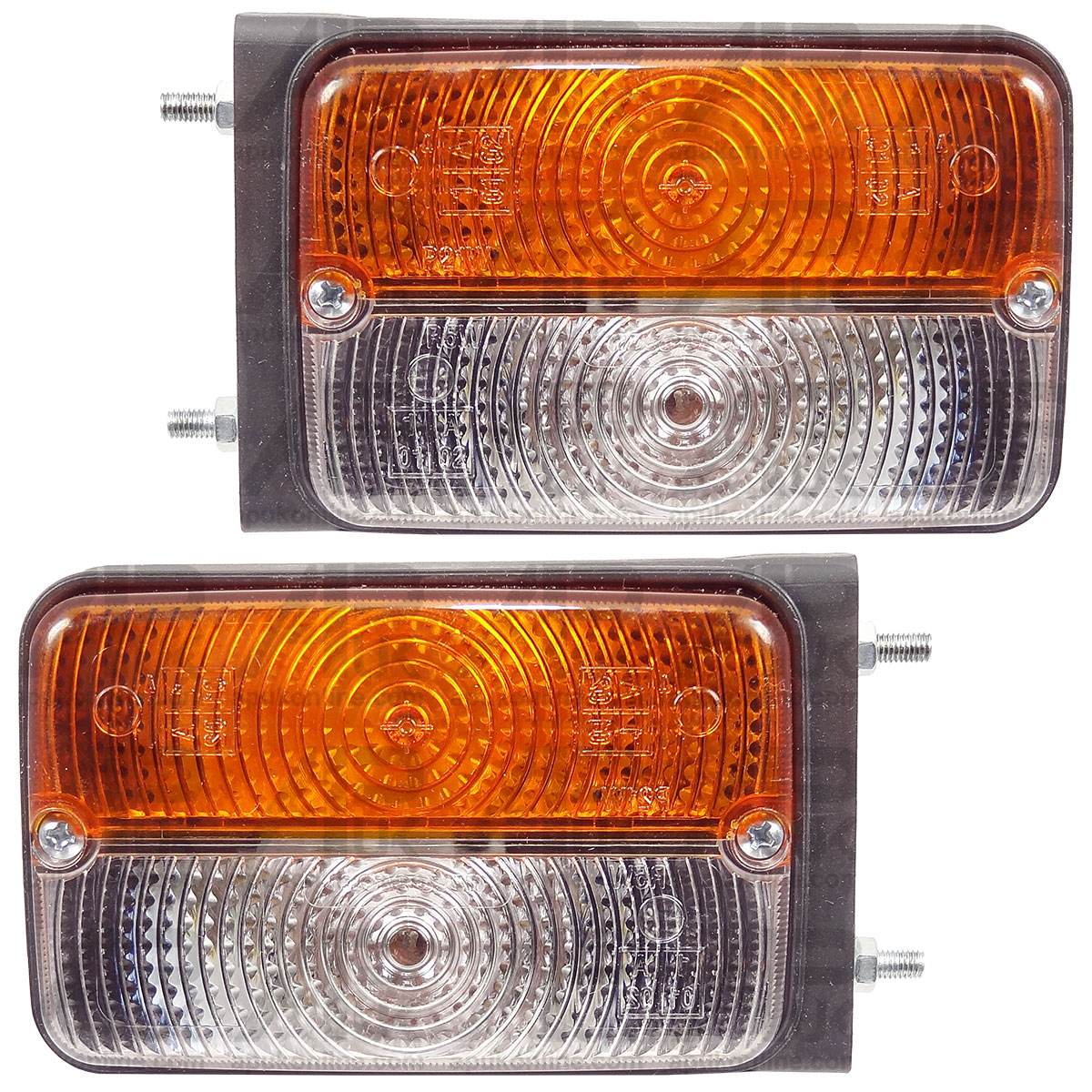 PAIR of Side Light Front Lamp for Massey Ferguson 4215 4220 4225 4235 Tractor