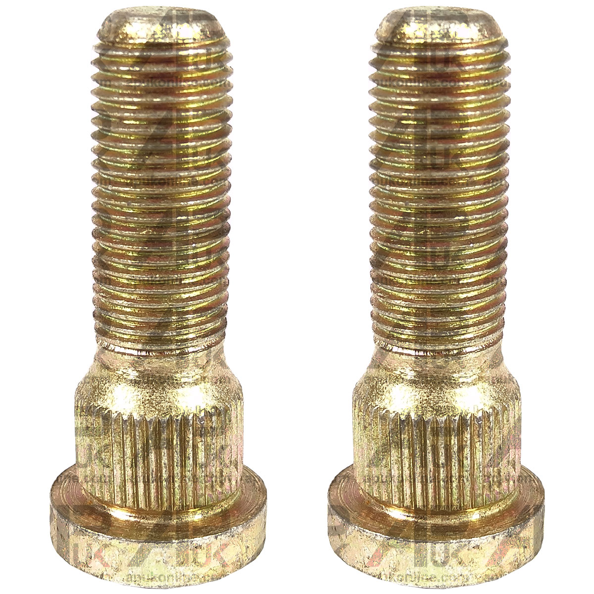 2x Front Wheel Bolt Stud for Ford New Holland 2000 3000 4000 5000 7000 Tractor
