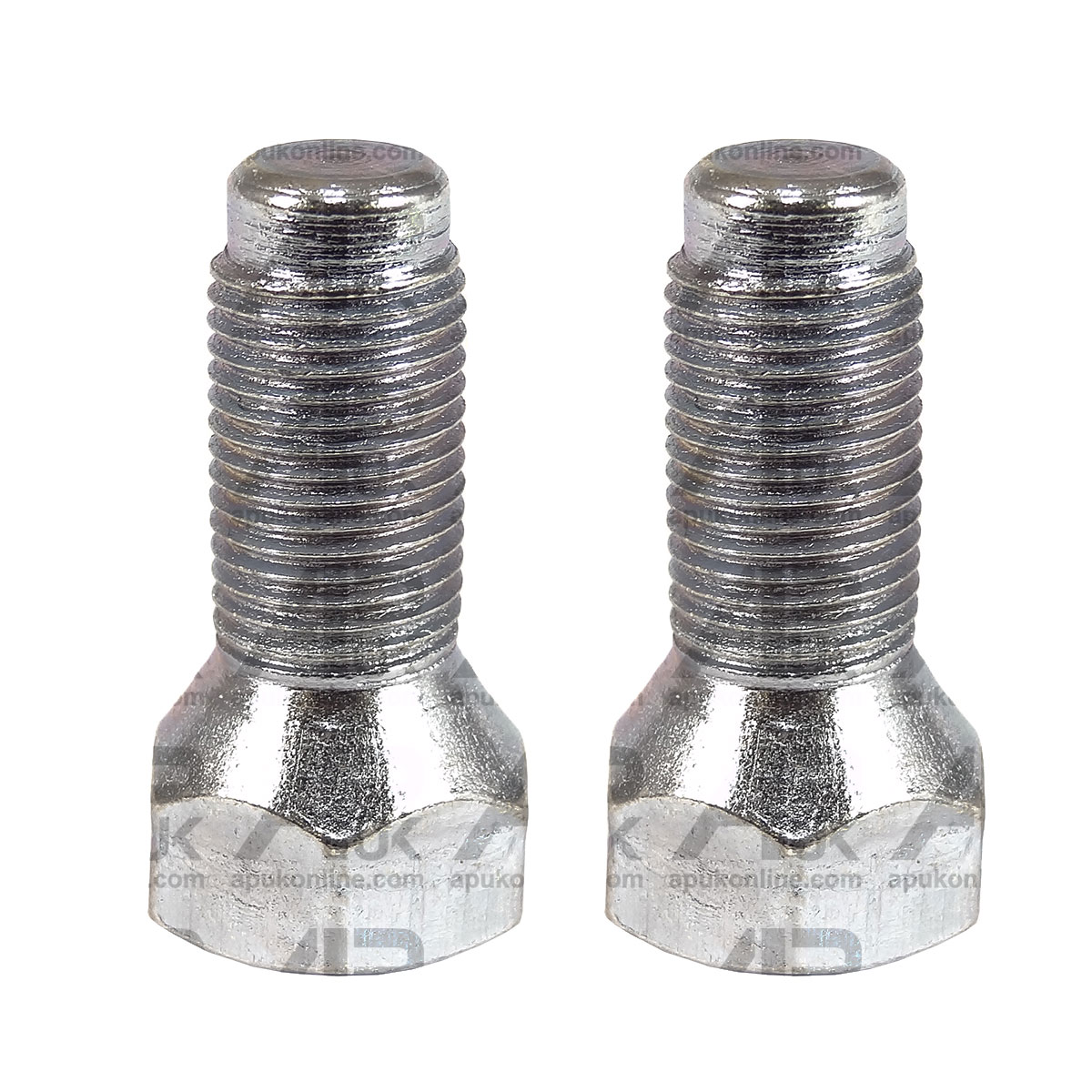 2x Front Wheel Bolt Stud 1/2&quot; UNF for Massey Ferguson 65 135 165 275 290 Tractor