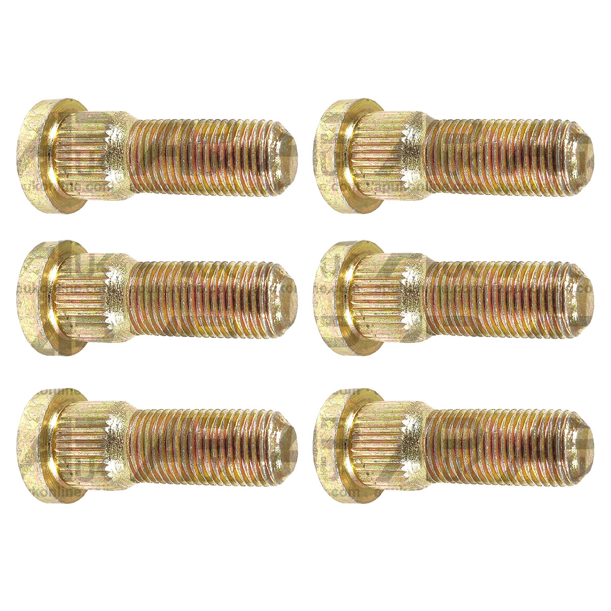 6x Front Wheel Bolt Stud 1/2 for Massey Ferguson 188 250 255 265 270 275 Tractor