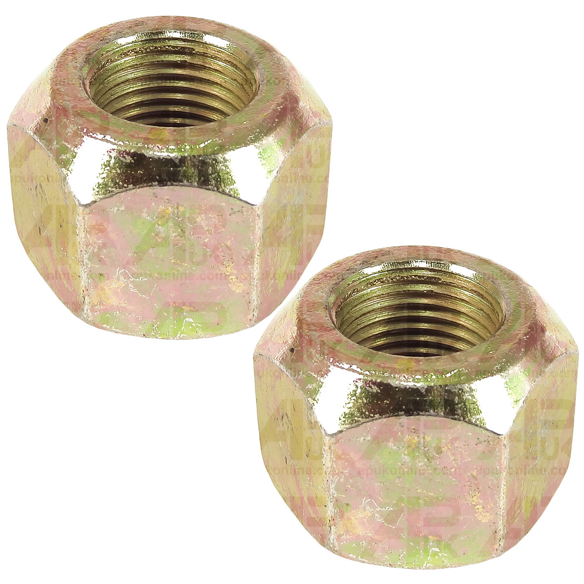 2x David Brown 990 995 996 Tractor Rear Cone Taper Wheel Nut Nuts 5/8&quot; UNF Pair