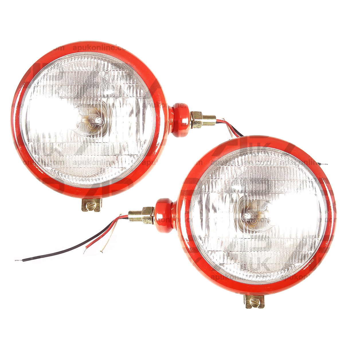 Pair Headlight Head Lamp Light for Massey Ferguson 35 65 765 David Brown Tractor