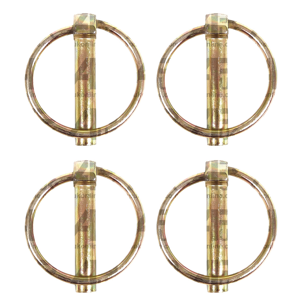 4x Lynch Linch Pins Clip 9mm x 45mm Tractor Trailer Linkage for Massey Case Ford