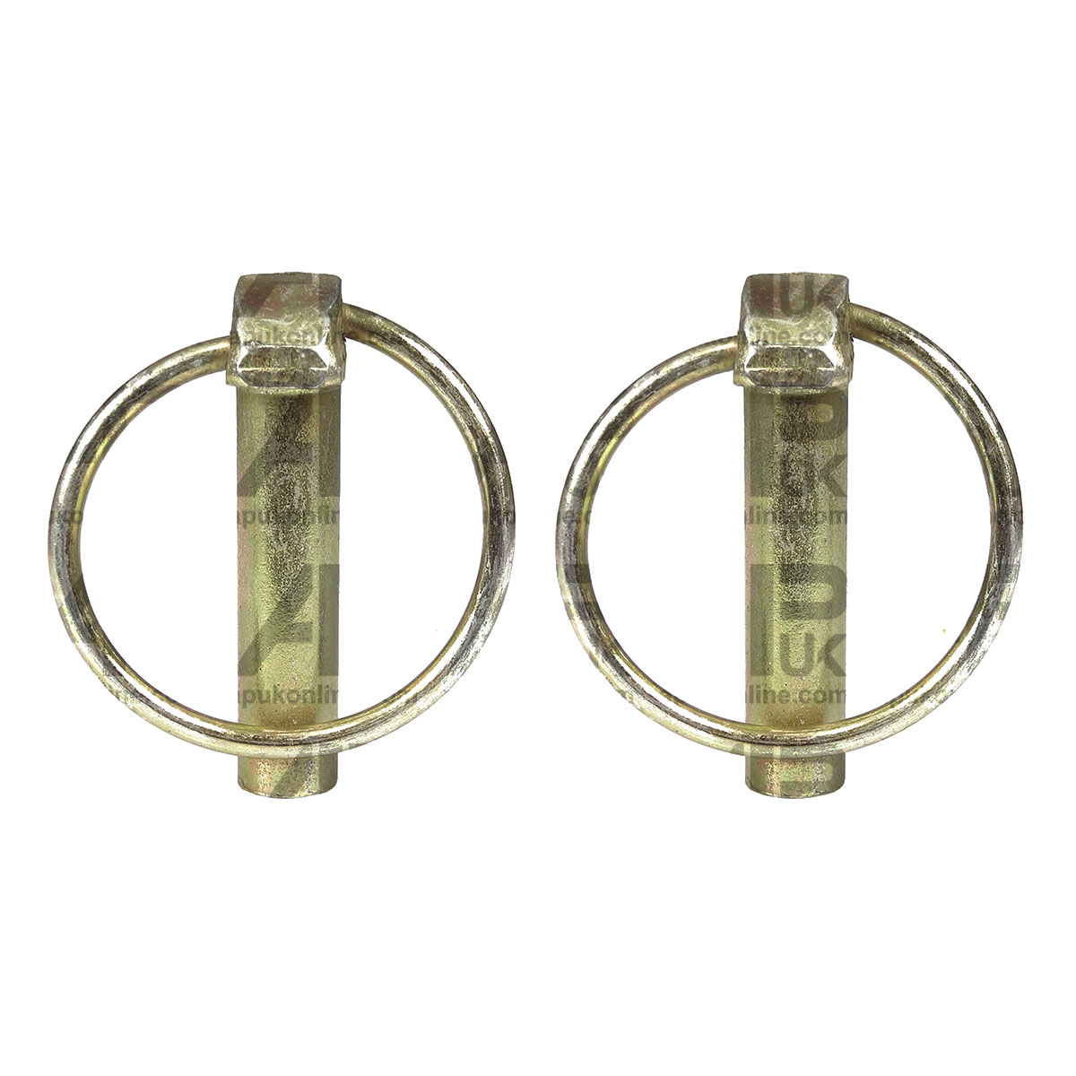 2x Trailer Linkage Lynch Linch Pins Clip 11mm x 45mm for Massey Ferguson Tractor