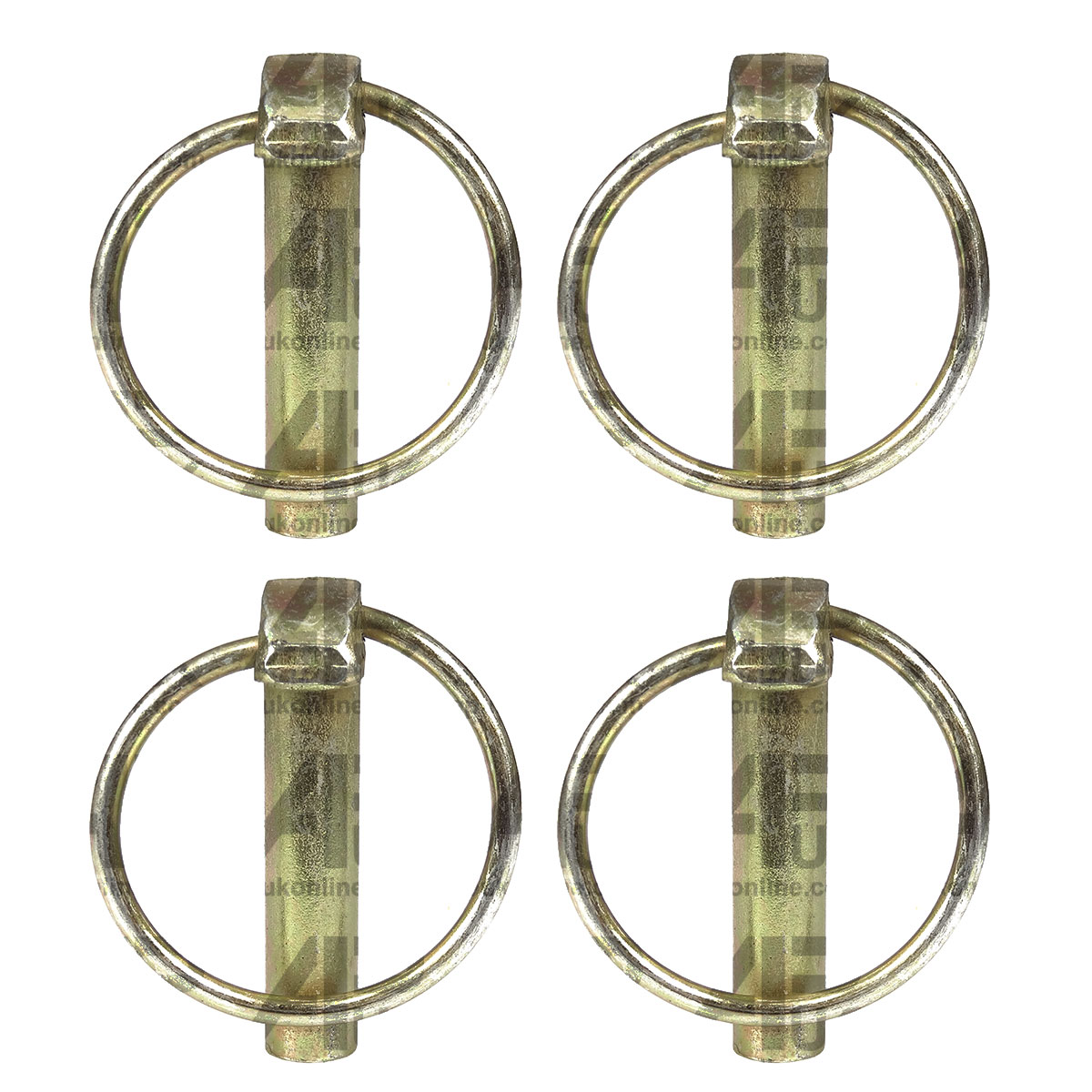 4x Trailer Linkage Lynch Linch Pins Clip 11mm x 45mm for Massey Ford Tractor