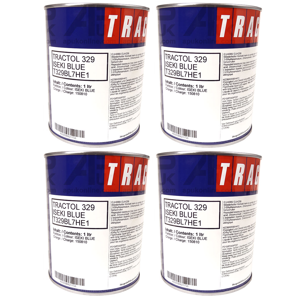 4 Litre Blue Tractol Paint 4L for Iseki Tractor Machinery Agricultural Spray