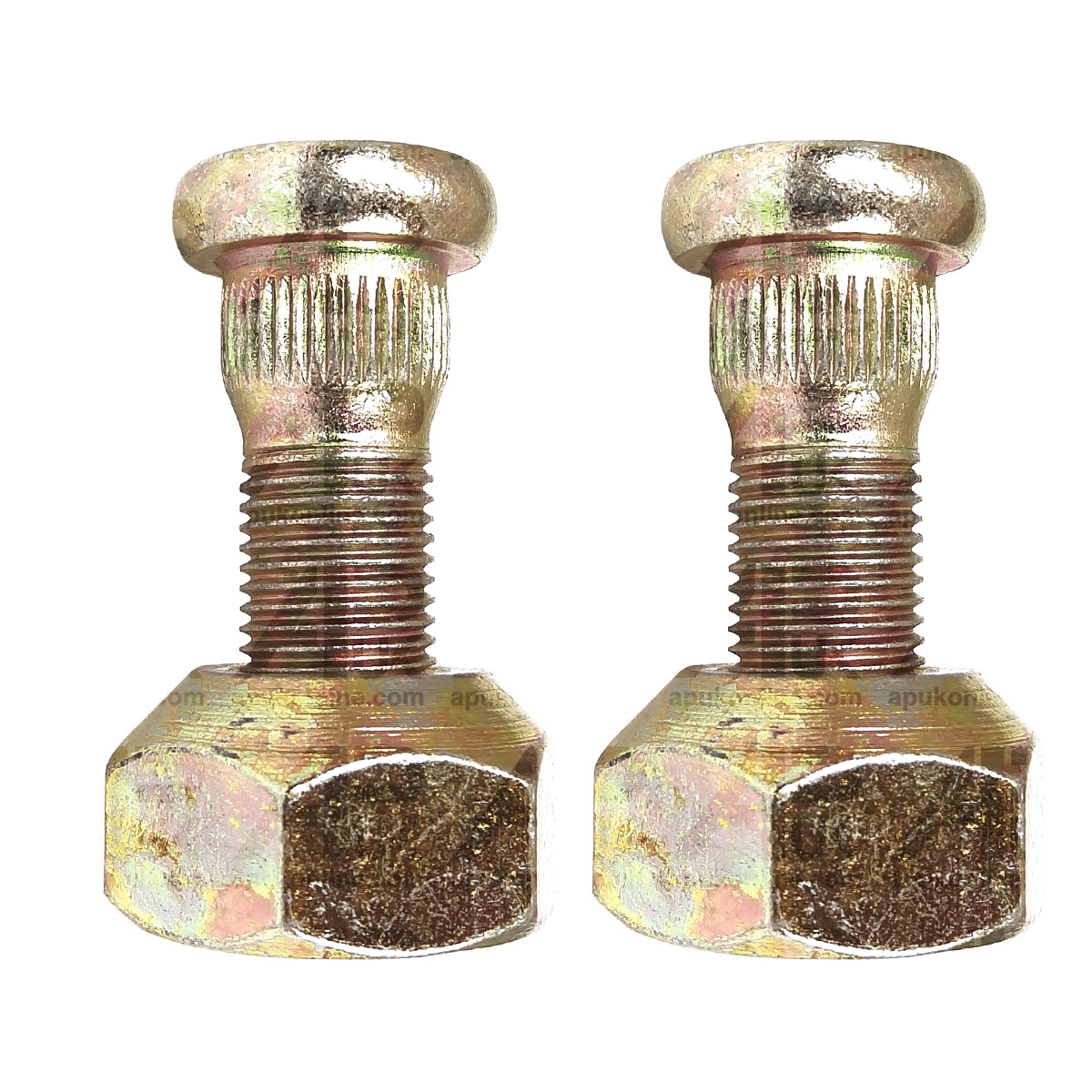 2x Front Wheel Studs &amp; Nuts Bolt for Massey Ferguson TEA TED TEF TE20 Tractor