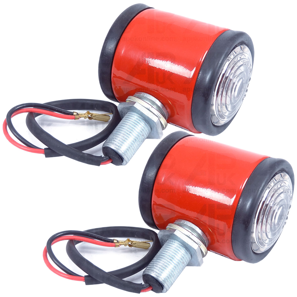 2 Butler Side Light Lamps for International Harvester B250 B275 B414 444 Tractor