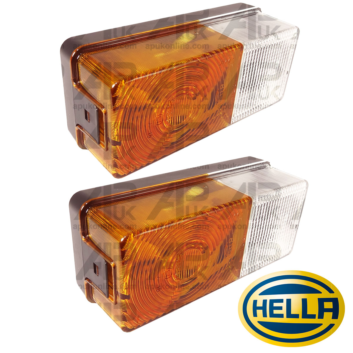 2x Front Side Light Lamp for Case International 845 955 956 1055 1056 XL Tractor